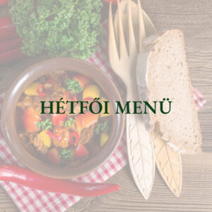 Hétfői ebéd menü